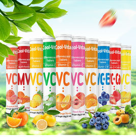 Buah Sehat Flavours Vitamin C Tablet yang Dapat Dibatasi 250mg 500mg 1000mg