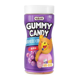 Antioksidan Gelatin Grape seed Buah Gummy Vitamin E Dengan Vitamin C Jelly Gummies