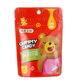 Peach Flavour Gelatin Gummy Bears DHA Gummies Untuk Dewasa 12 Bulan Masa Penyimpanan