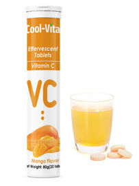 Mangga Flavour Vitamin C 100mg Tablet, Nutrisi Vitamin C Tablet Larut