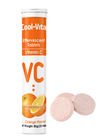 Cina Tablet Vitamin C 1000mg Effervescent Round, Private Label Vitamin C Tablet Bersoda perusahaan